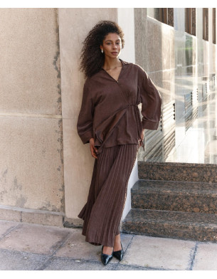 Pleated elegance set 